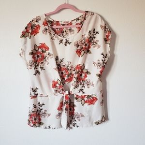 Vivace floral print blouse tops